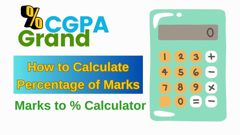 How to Calculate Percentage of Marks